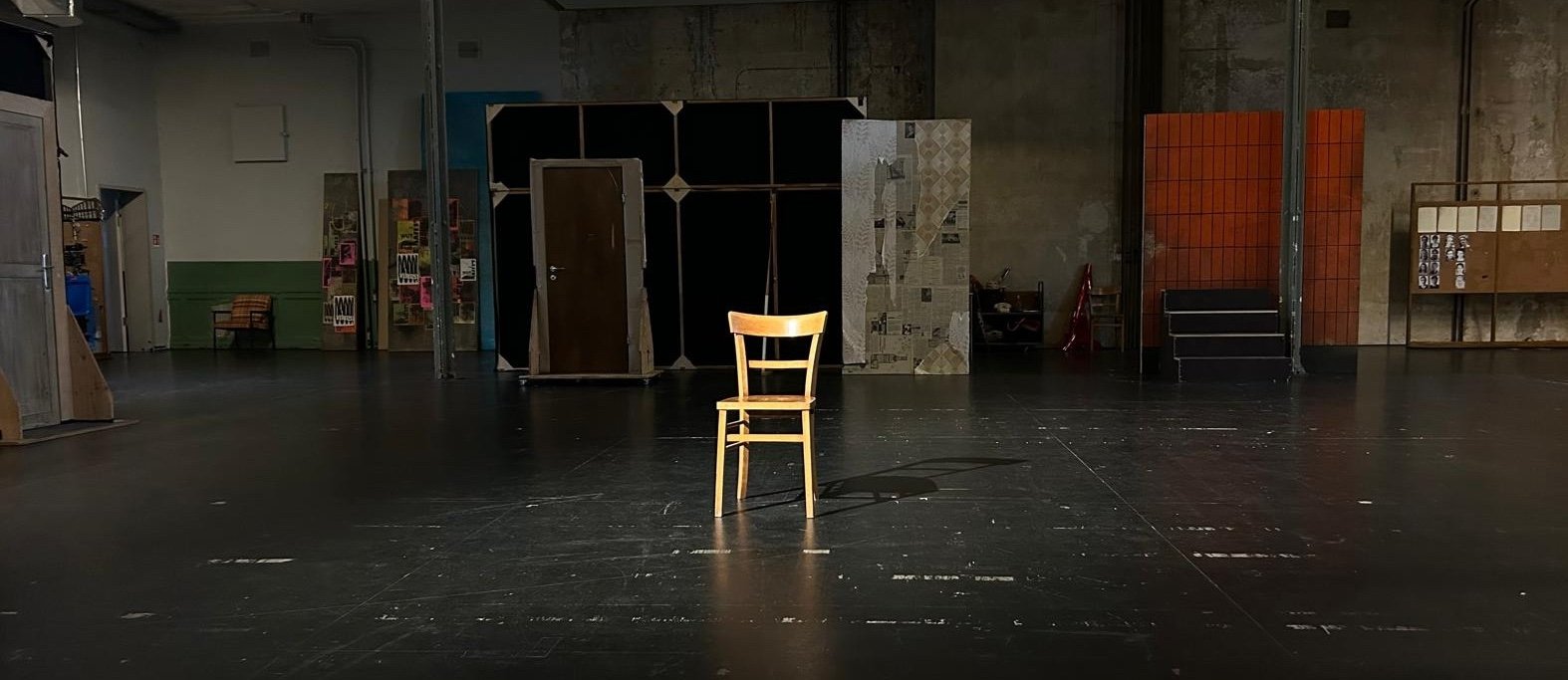 Ach, diese Lücke — Set-Aufnahme